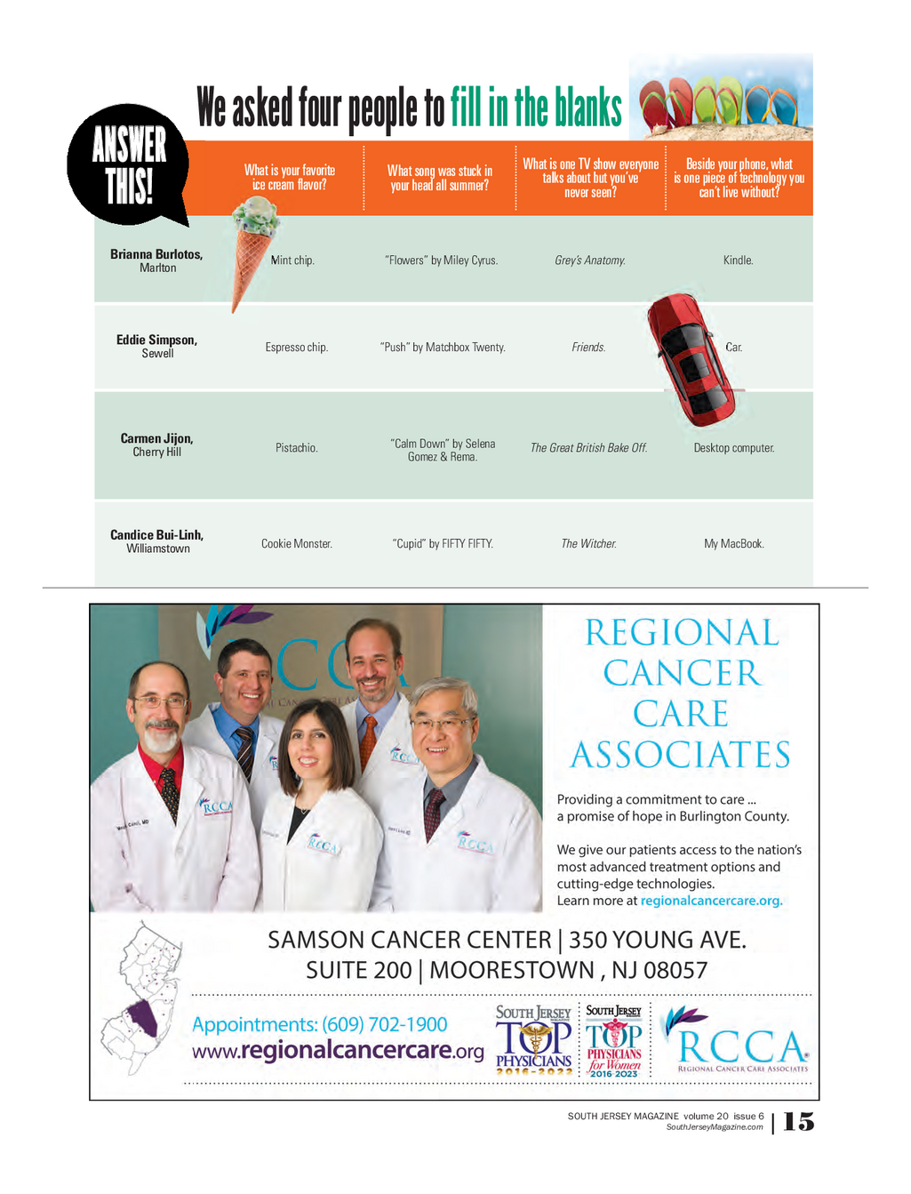South Jersey Magazine Marlton / Medford Issue 6 (September 2023)
