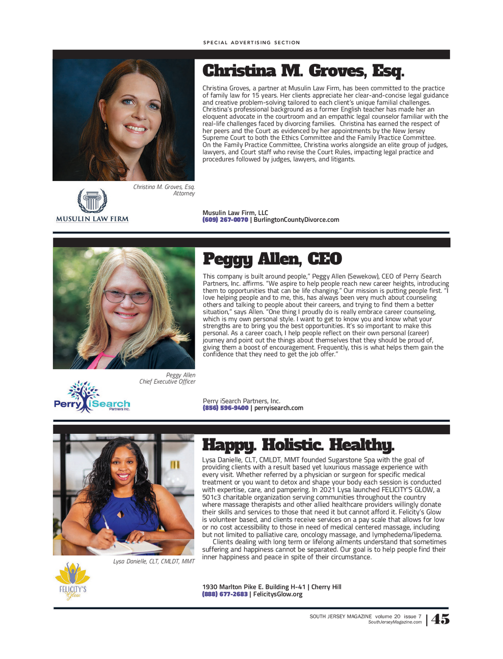 South Jersey Magazine Marlton / Medford Issue 7 (October 2023)