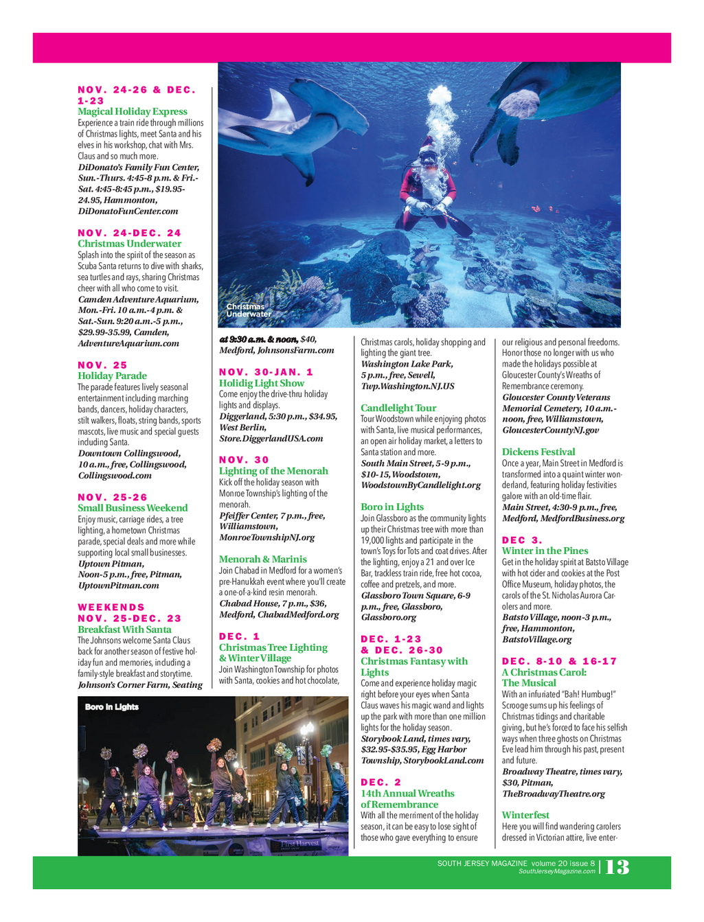 South Jersey Magazine Marlton / Medford Issue 8 (November 2023)