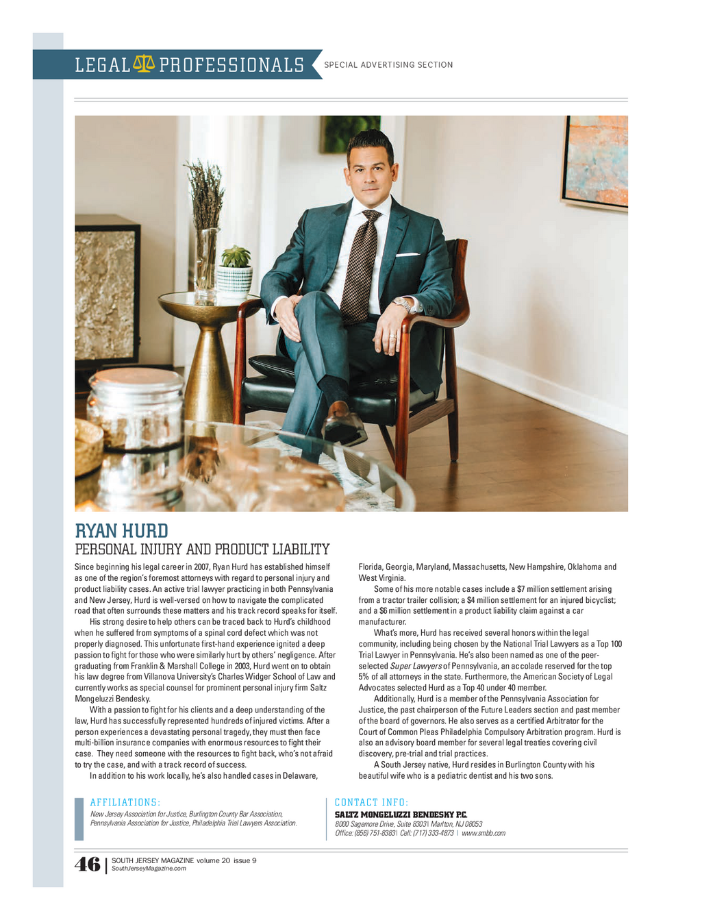 South Jersey Magazine Marlton / Medford Issue 9 (December 2023)