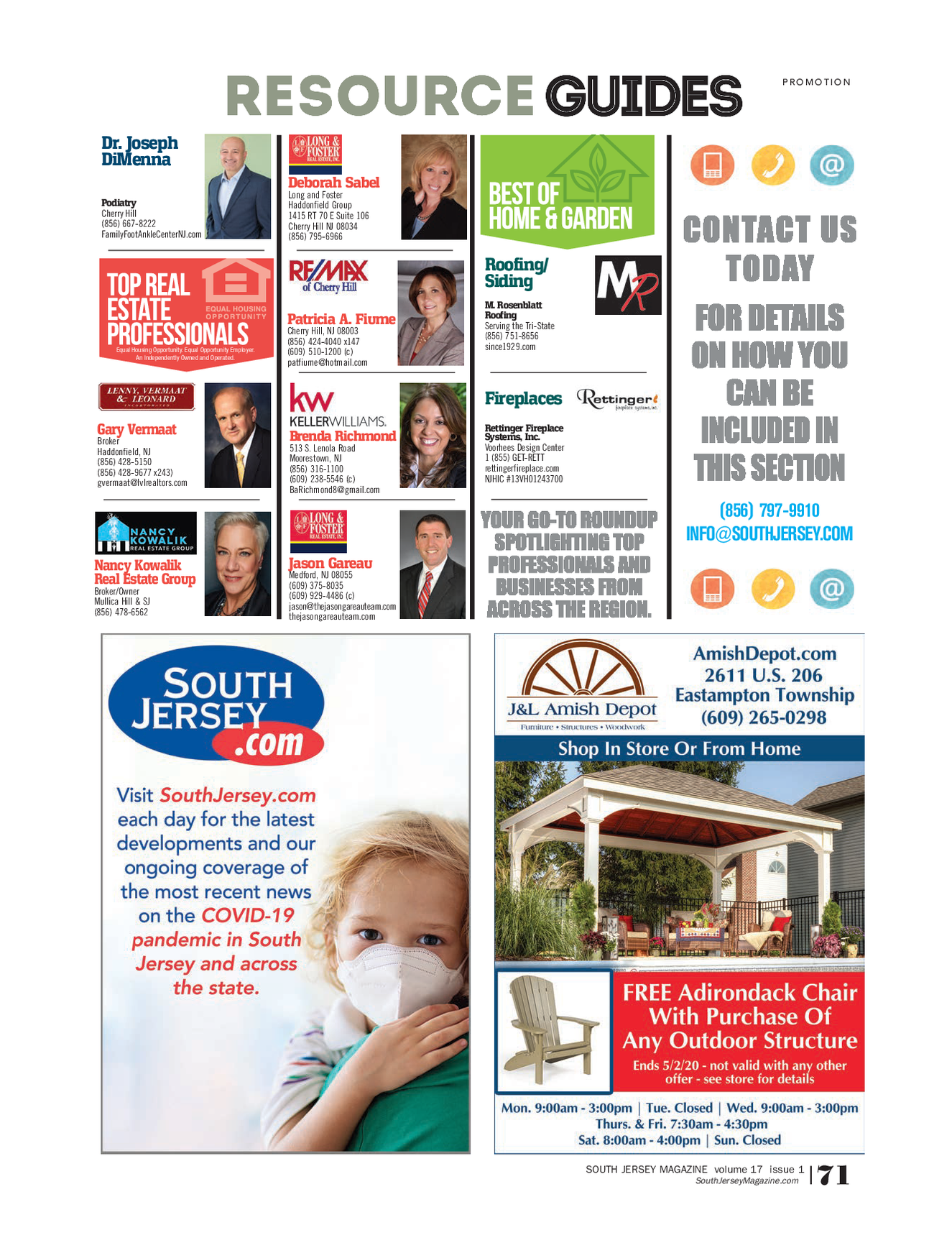 South Jersey Magazine Moorestown / Mt. Laurel Issue 1 (April 2020)