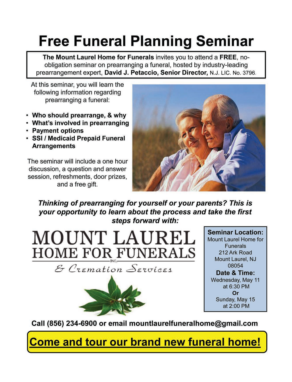 mount laurel home for funerals inc