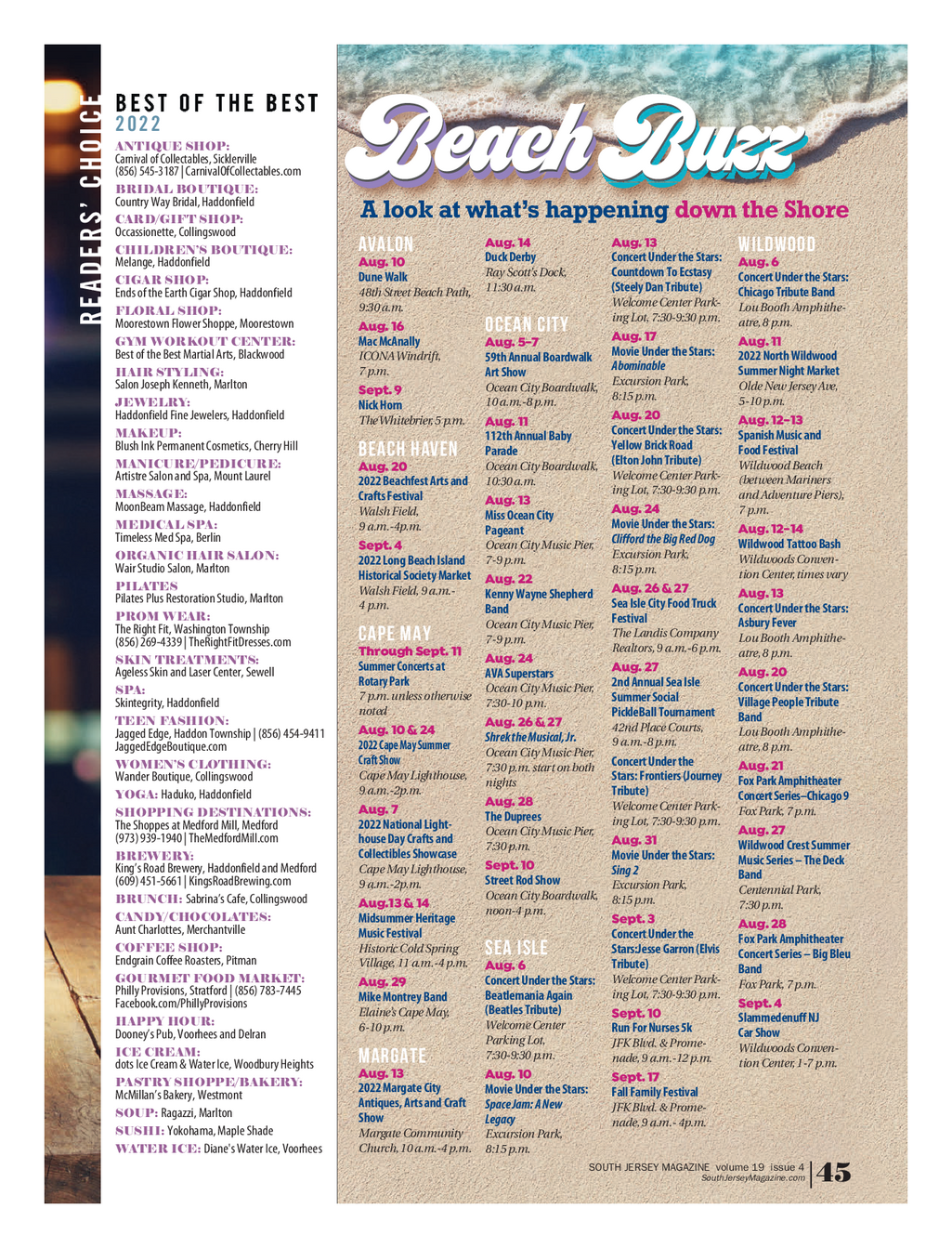 South Jersey Magazine - Gloucester County / Newsstand - Issue #4 (July 2022)