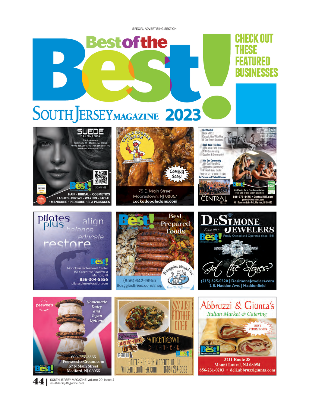 South Jersey Magazine Gloucester County / Newsstand Issue 4 (July