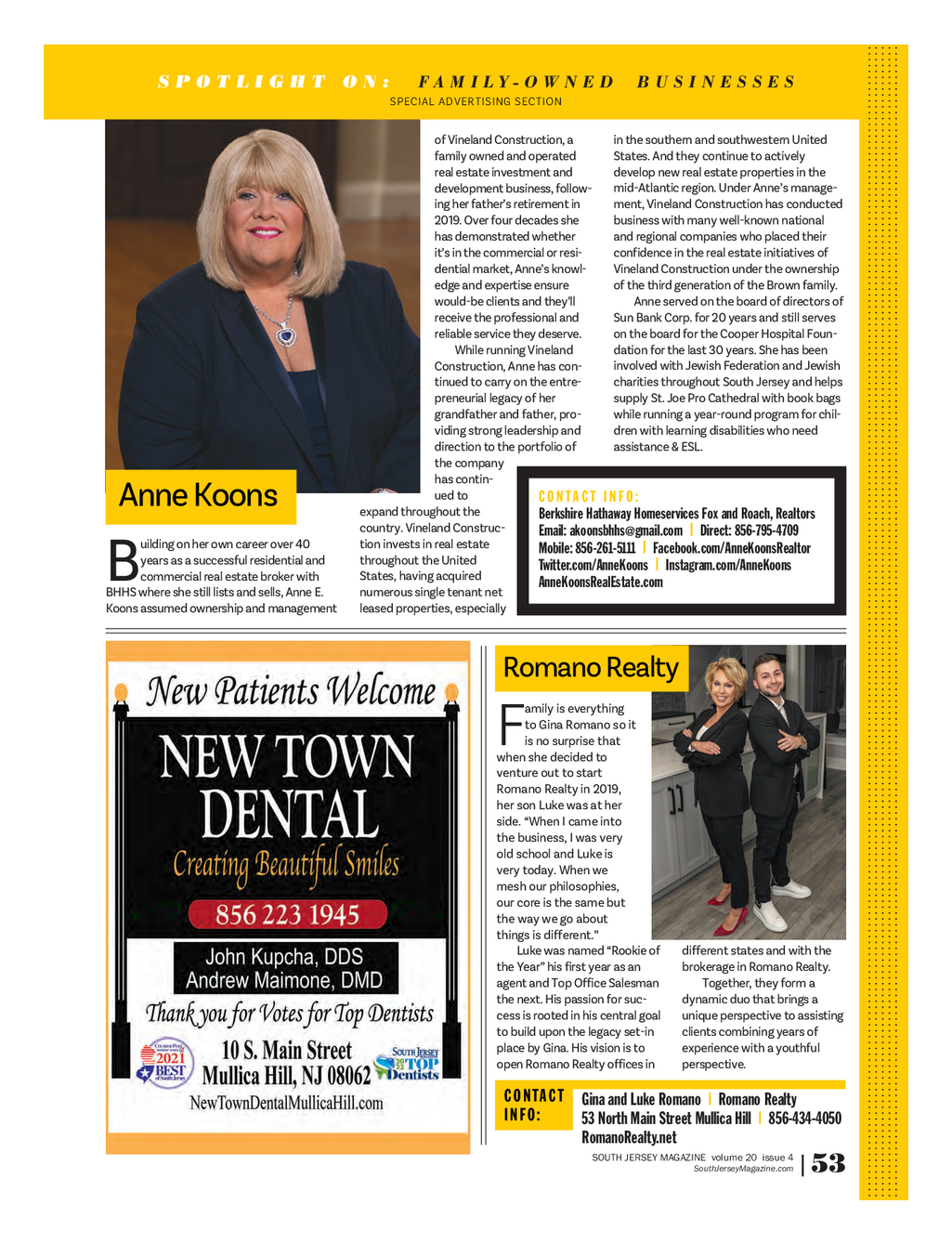 South Jersey Magazine Gloucester County / Newsstand Issue 4 (July